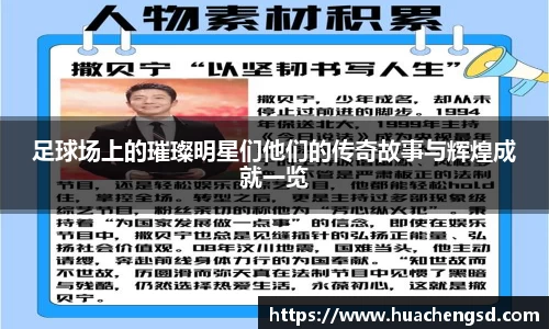 足球场上的璀璨明星们他们的传奇故事与辉煌成就一览